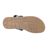 SANDALIAS DAMA STYLO 18081 TEXTIL AZUL