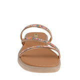 SANDALIAS DAMA STYLO 17914 TEXTIL ORO