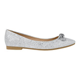ZAPATOS DAMA STYLO 18713 GLITTER PLATA