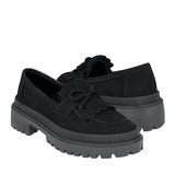 MOCASINES DAMA STYLO 18425 SUEDE NEGRO