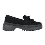 MOCASINES DAMA STYLO 18425 SUEDE NEGRO