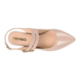 TACONES DAMA STYLO 18914 CHAROL BEIGE