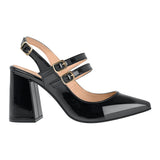 TACONES DAMA STYLO 18914 CHAROL NEGRO