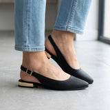 ZAPATOS CASUALES STYLO MUJER 18841 TEXTIL NEGRO