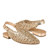 ZAPATOS STYLO MUJER 20105 TEXTIL ORO