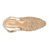 ZAPATOS STYLO MUJER 20105 TEXTIL ORO