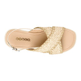 SANDALIAS DAMA STYLO 18874 SIMIPIEL BEIGE
