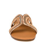 SANDALIAS DAMA STYLO 19172 TEXTIL ORO