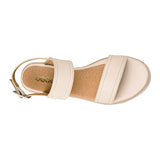 SANDALIAS DAMA STYLO 18999 SIMIPIEL BEIGE