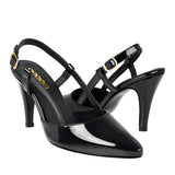 TACONES STYLO MUJER 19740 CHAROL NEGRO