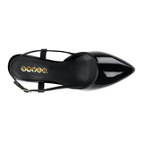 TACONES STYLO MUJER 19740 CHAROL NEGRO
