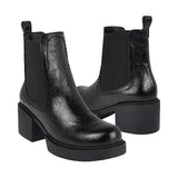 BOTINES STYLO MUJER 18620 SIMIPIEL NEGRO