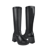 BOTAS STYLO MUJER 19601 SIMIPIEL NEGRO