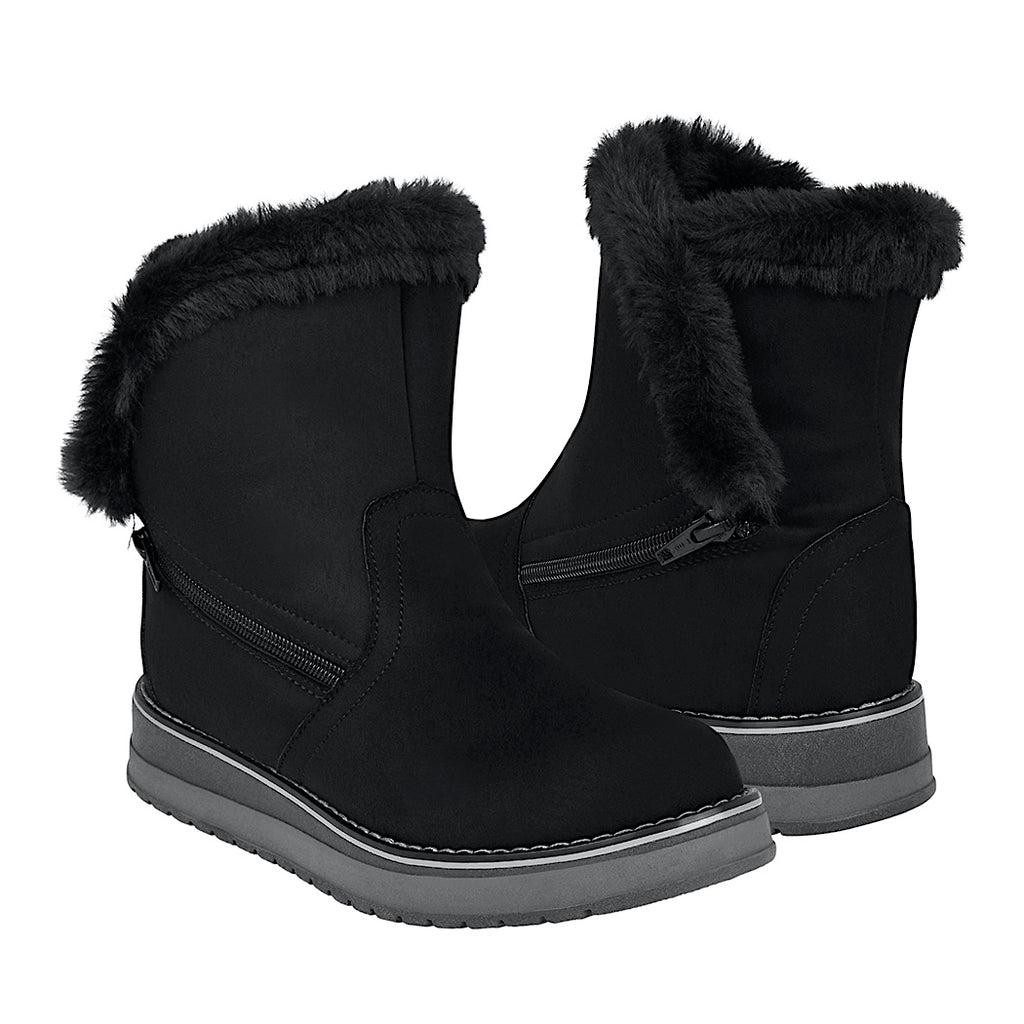BOTINES STYLO MUJER 19513 SUEDE NEGRO – Stylo México