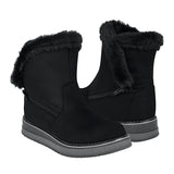 BOTINES STYLO MUJER 19513 SUEDE NEGRO