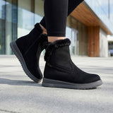 BOTINES STYLO MUJER 19513 SUEDE NEGRO