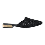 ZAPATOS CASUALES STYLO MUJER 19905 TEXTIL NEGRO