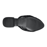 ZAPATOS CASUALES STYLO MUJER 19905 TEXTIL NEGRO