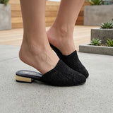 ZAPATOS CASUALES STYLO MUJER 19905 TEXTIL NEGRO