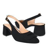 TACONES STYLO MUJER 19947 SUEDE NEGRO