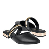 ZAPATOS CASUALES STYLO MUJER 19908 SIMIPIEL NEGRO