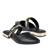 ZAPATOS CASUALES STYLO MUJER 19908 SIMIPIEL NEGRO
