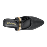 ZAPATOS CASUALES STYLO MUJER 19908 SIMIPIEL NEGRO