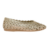 ZAPATOS CASUALES STYLO MUJER 19912 TEXTIL ORO