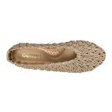 ZAPATOS CASUALES STYLO MUJER 19912 TEXTIL ORO