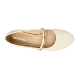 ZAPATOS STYLO MUJER 20039 SIMIPIEL BEIGE