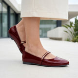 ZAPATOS STYLO MUJER 20039 CHAROL VINO