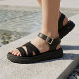 SANDALIAS STYLO MUJER 20021 SIMIPIEL NEGRO
