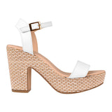 SANDALIAS STYLO MUJER 19853 SIMIPIEL BLANCO