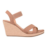 SANDALIAS STYLO MUJER 20088 SUEDE BEIGE