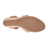SANDALIAS STYLO MUJER 20088 SUEDE BEIGE