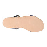 SANDALIAS STYLO MUJER 19989 SUEDE AZUL
