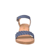 SANDALIAS STYLO MUJER 19989 SUEDE AZUL