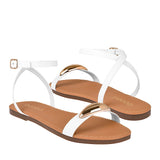 SANDALIAS STYLO MUJER 20047 SIMIPIEL BLANCO