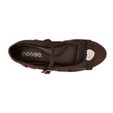 ZAPATOS STYLO MUJER 20460 SUEDE CAFÉ