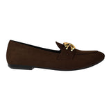 MOCASINES STYLO MUJER 20539 SUEDE CAFÉ