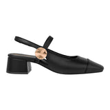 TACONES STYLO MUJER 20489 SIMIPIEL NEGRO