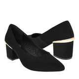 TACONES STYLO MUJER 20469 SUEDE NEGRO
