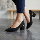 TACONES STYLO MUJER 20469 SUEDE NEGRO