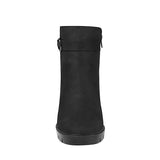 BOTINES STYLO MUJER 20277 SUEDE NEGRO
