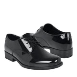 MOCASINES DOMINIQ MUJER 2852 CHAROL NEGRO