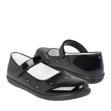ZAPATOS DOMINIQ MUJER 675 CHAROL NEGRO
