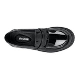 MOCASINES DOMINIQ MUJER 2768 CHAROL NEGRO