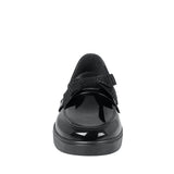 MOCASINES DOMINIQ MUJER 2727 CHAROL NEGRO