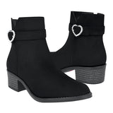BOTINES DAMA TROPICANA 380018 SUEDE NEGRO