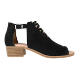 SANDALIAS DAMA TROPICANA 340001 SUEDE NEGRO